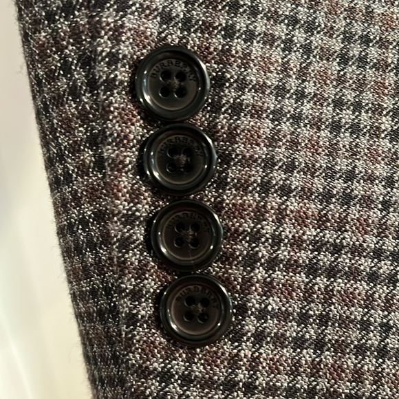BURBERRY London Men’s Sport Coat Made in the USA 🇺🇸 52 Silk/ 48 Wool 40 SHT - Picture 4 of 13